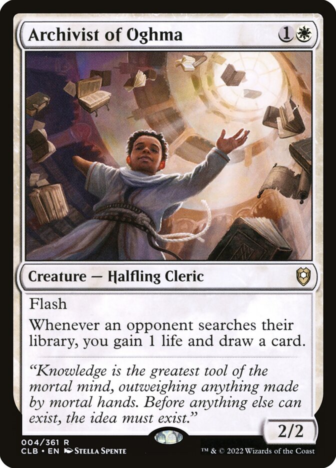 Archivist of Oghma | CLB