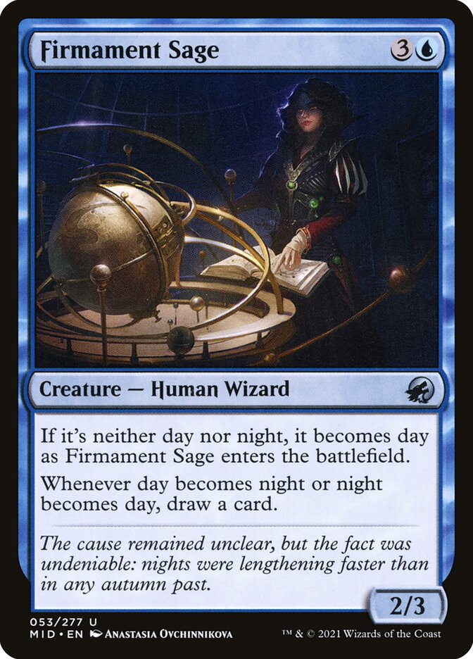 Card Scan of Firmament Sage | MID