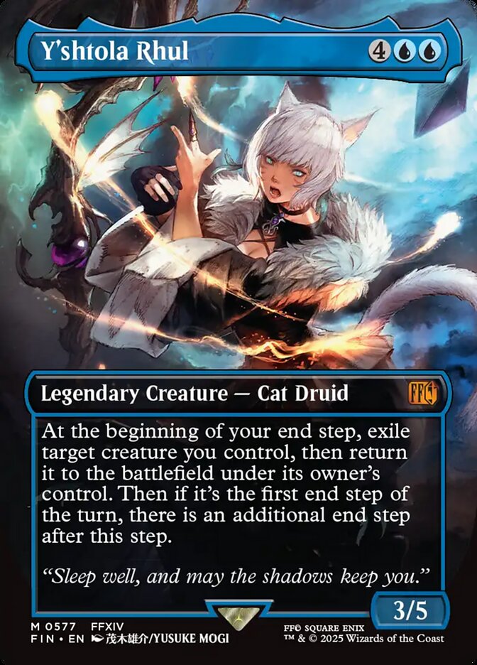 Y'shtola Rhul | FIN (Borderless Alternate Art)