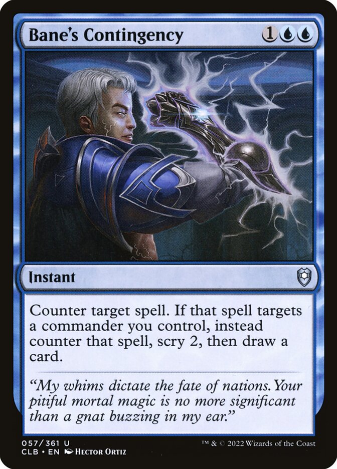 Bane's Contingency | CLB