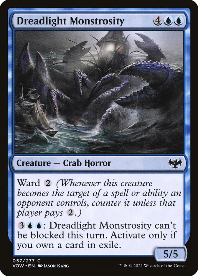 Card Scan of Dreadlight Monstrosity | VOW