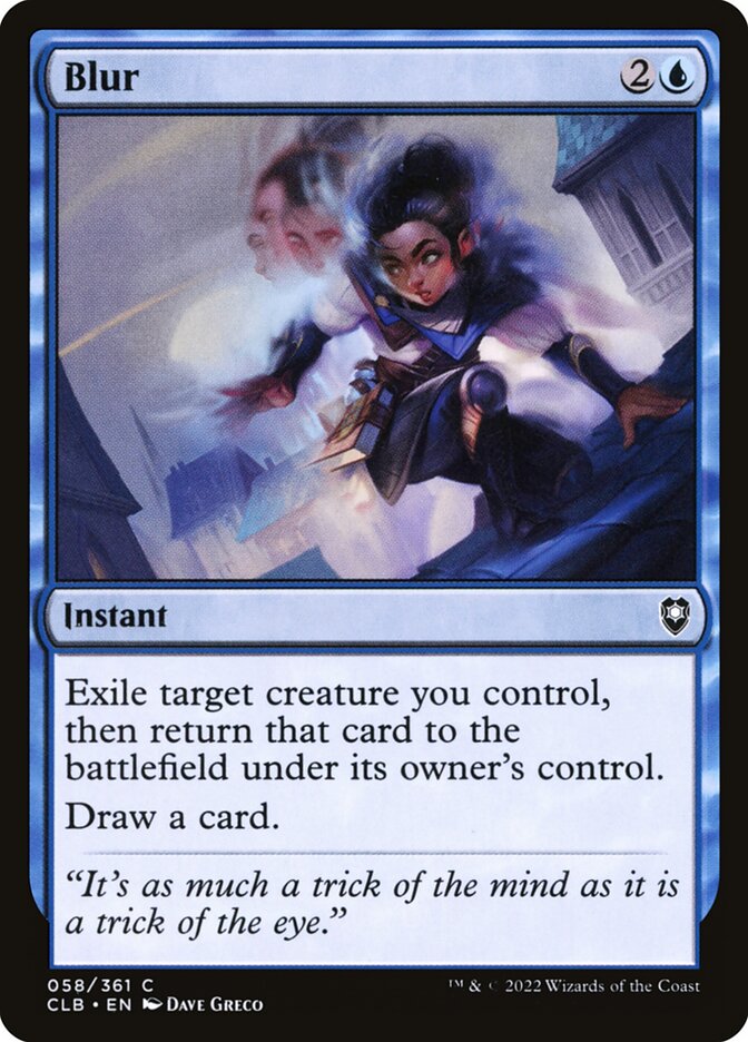 Card Scan of Blur | CLB
