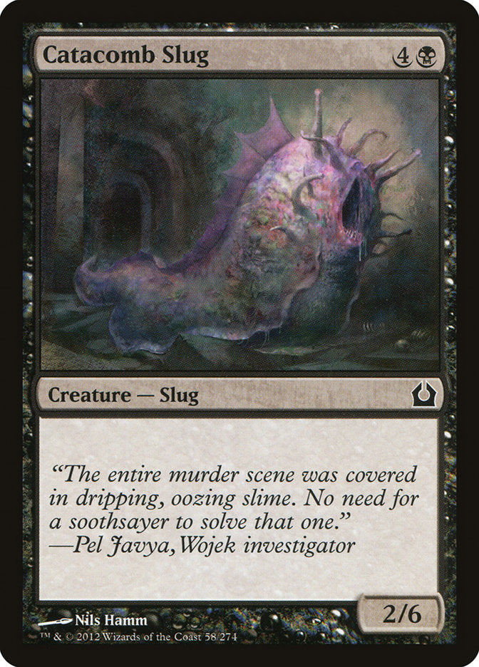 Card Scan of Catacomb Slug | RTR