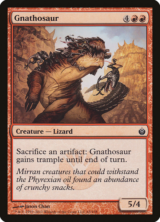 Card Scan of Gnathosaur | MBS