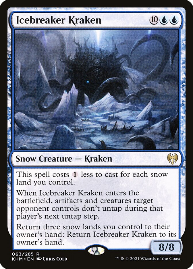 Card Scan of Icebreaker Kraken | KHM