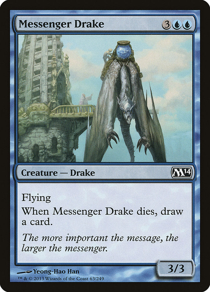 Card Scan of Messenger Drake | M14