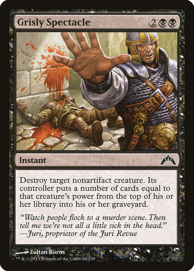 Grisly Spectacle | GTC