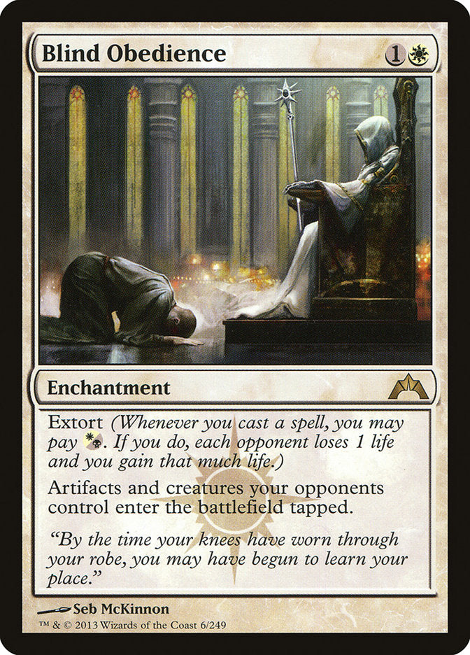 Blind Obedience | GTC