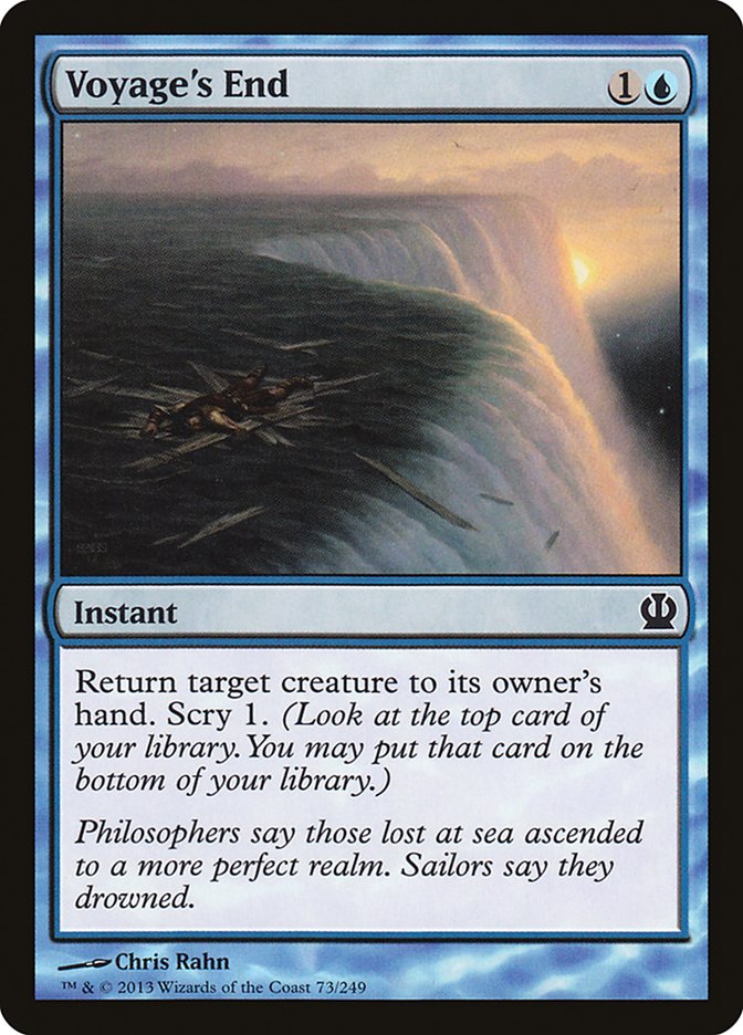 Voyage's End | THS