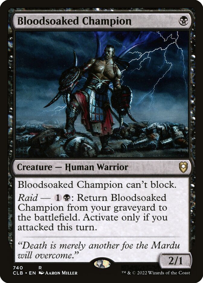 Bloodsoaked Champion | CLB