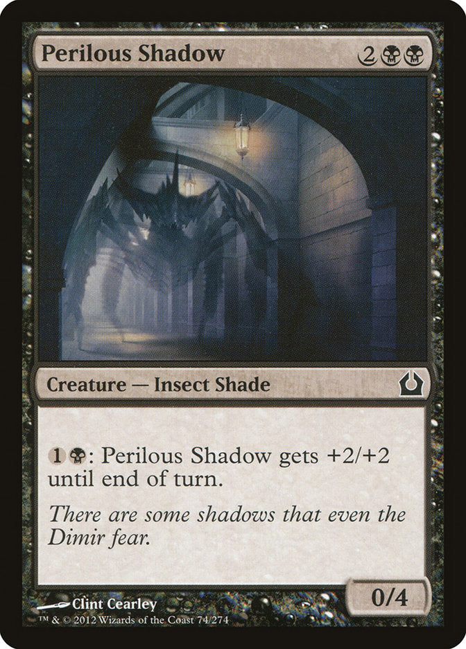 Card Scan of Perilous Shadow | RTR