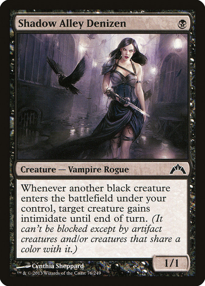 Card Scan of Shadow Alley Denizen | GTC