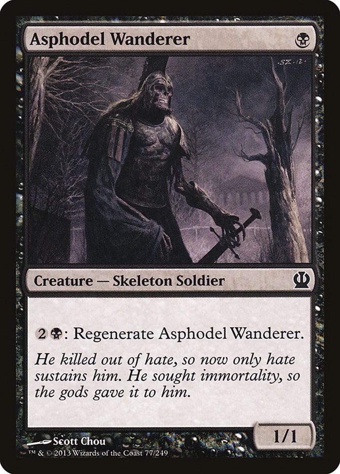 Card Scan of Asphodel Wanderer | THS