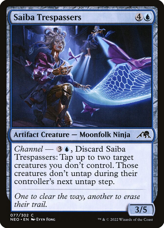 Card Scan of Saiba Trespassers | NEO