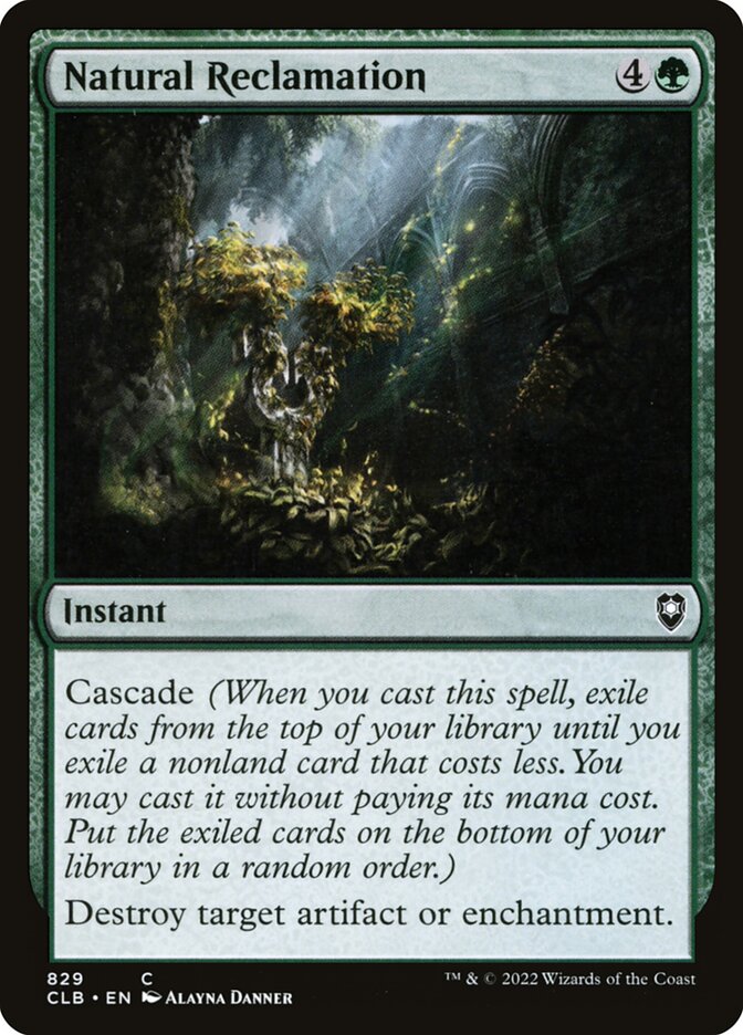 Natural Reclamation | CLB
