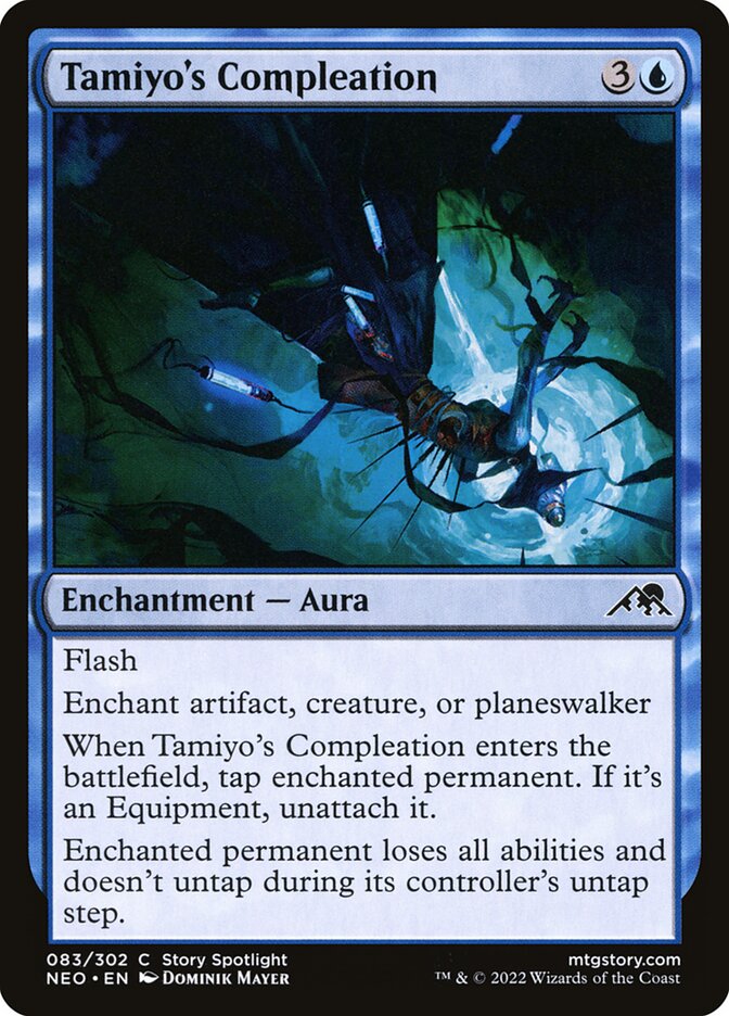 Card Scan of Tamiyo's Compleation | NEO