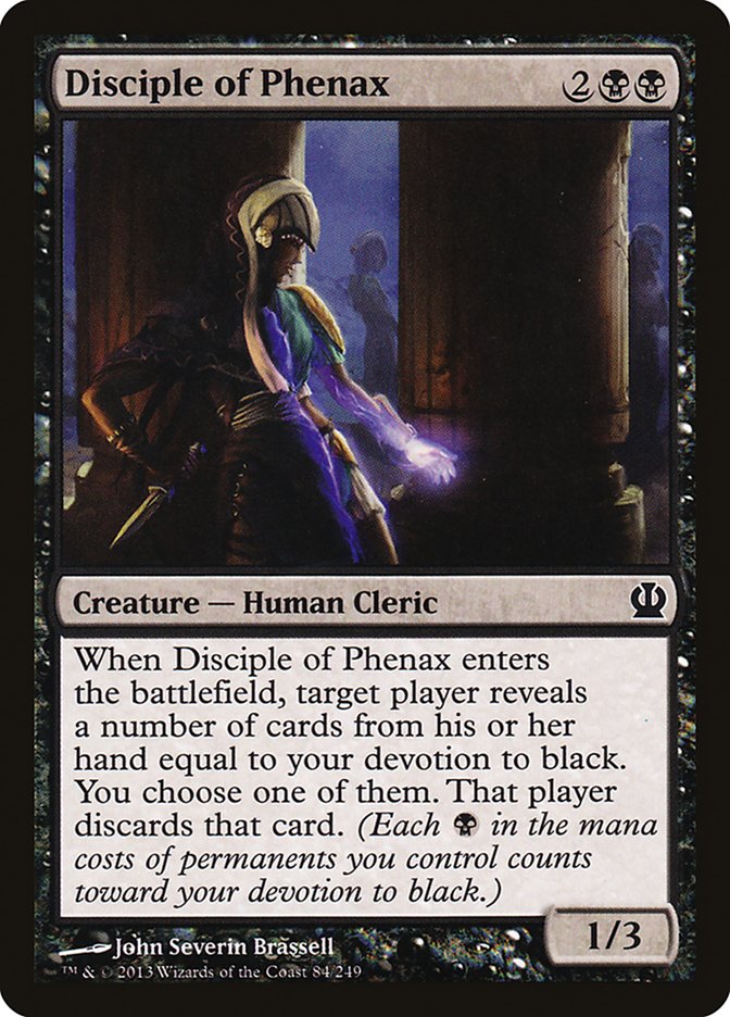 Card Scan of Disciple of Phenax | THS