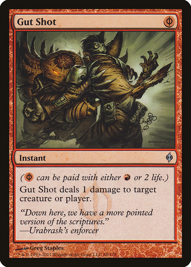 Card Scan of Gut Shot | NPH