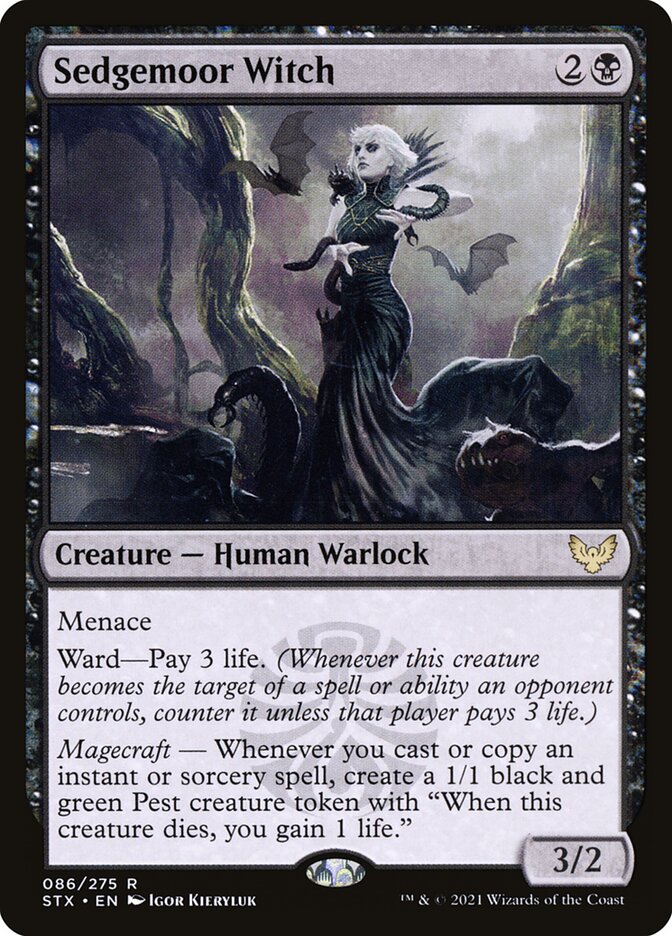 Card Scan of Sedgemoor Witch | STX