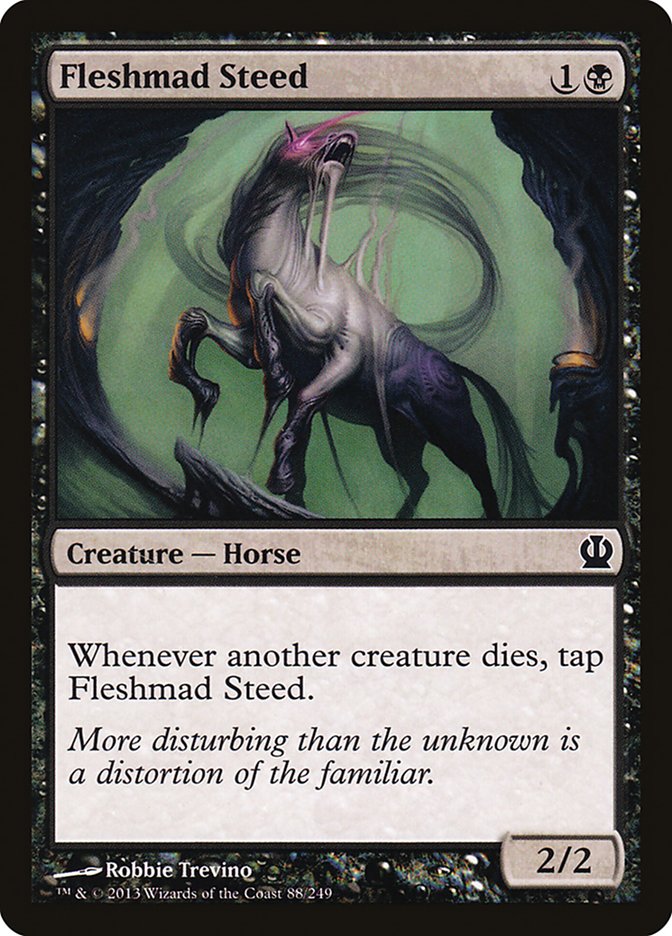 Card Scan of Fleshmad Steed | THS