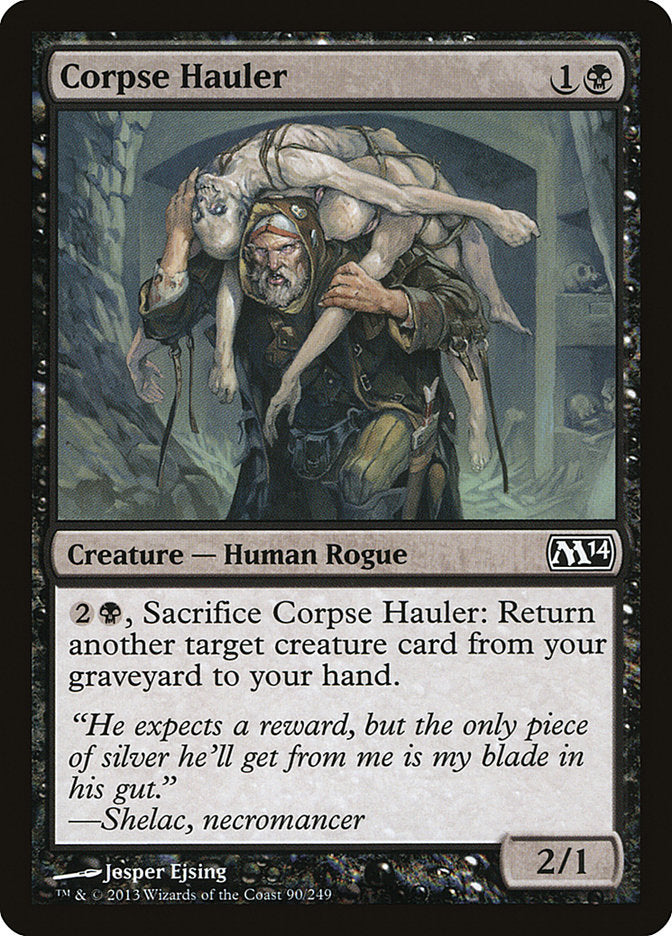 Card Scan of Corpse Hauler | M14
