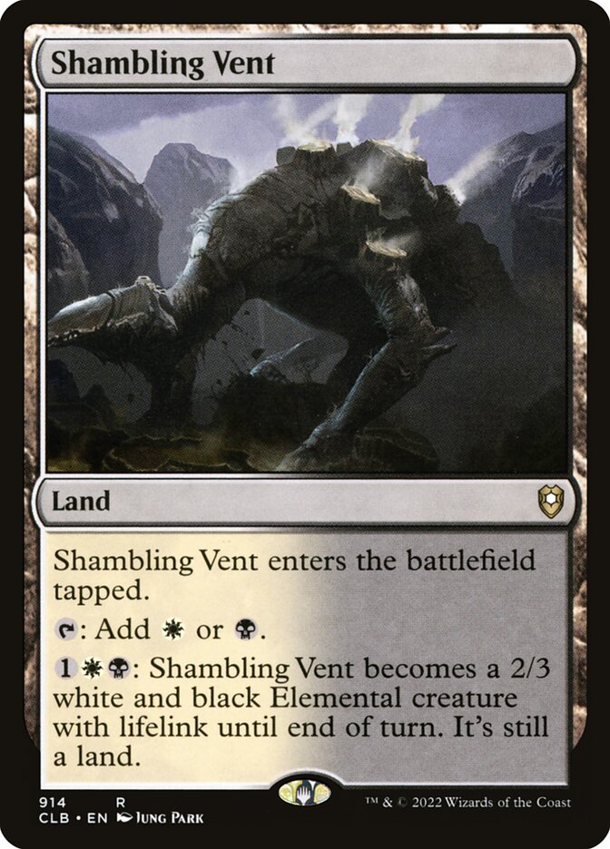 Shambling Vent | CLB