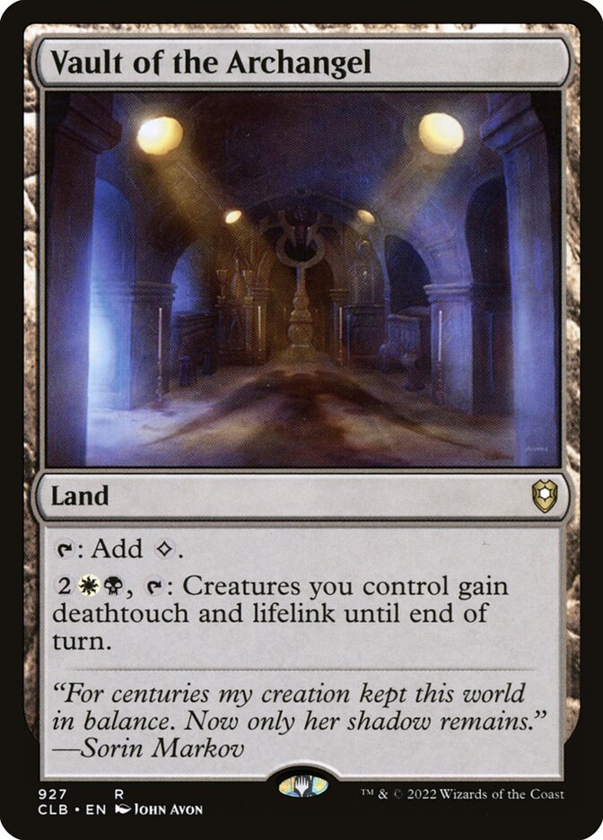 Vault of the Archangel | CLB