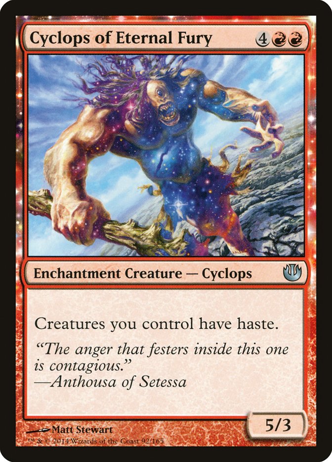 Card Scan of Cyclops of Eternal Fury | JOU