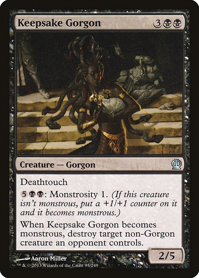 Card Scan of Keepsake Gorgon | THS