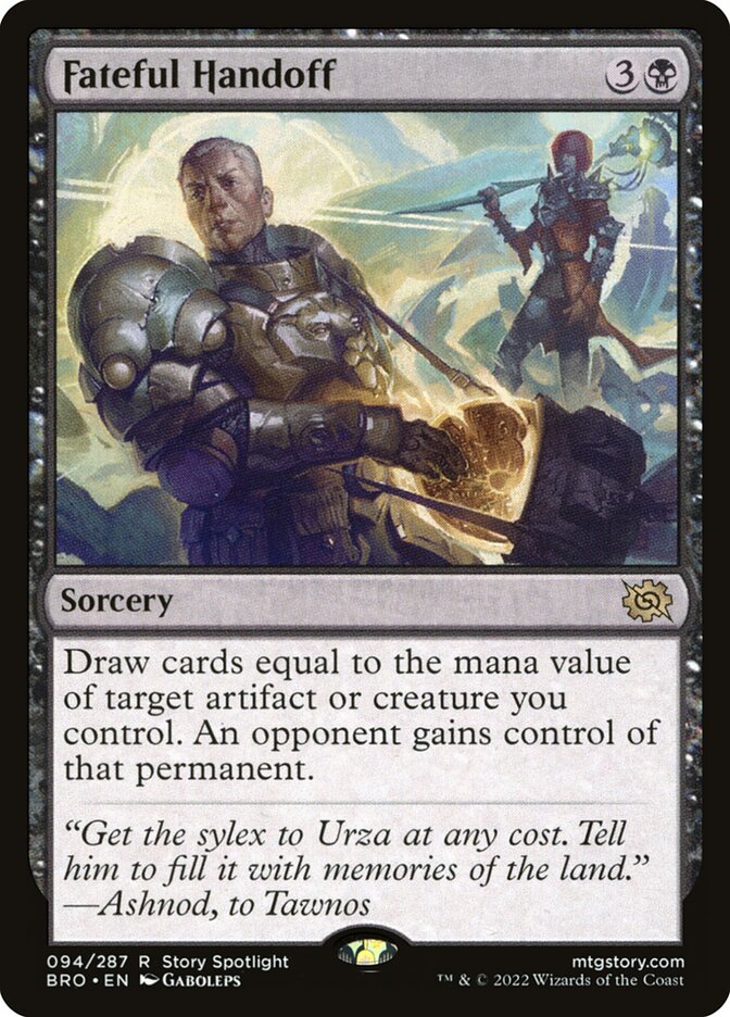 Fateful Handoff | BRO