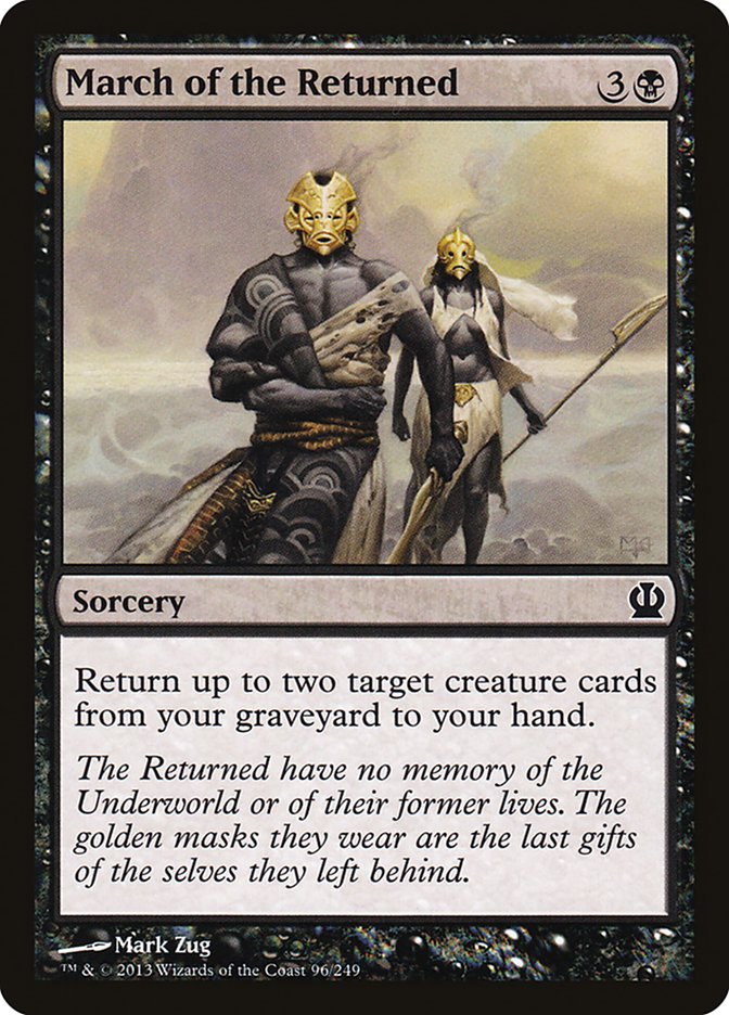 Card Scan of March of the Returned | THS