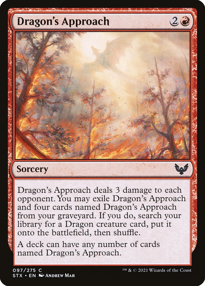 Card Scan of Dragon's Approach | STX