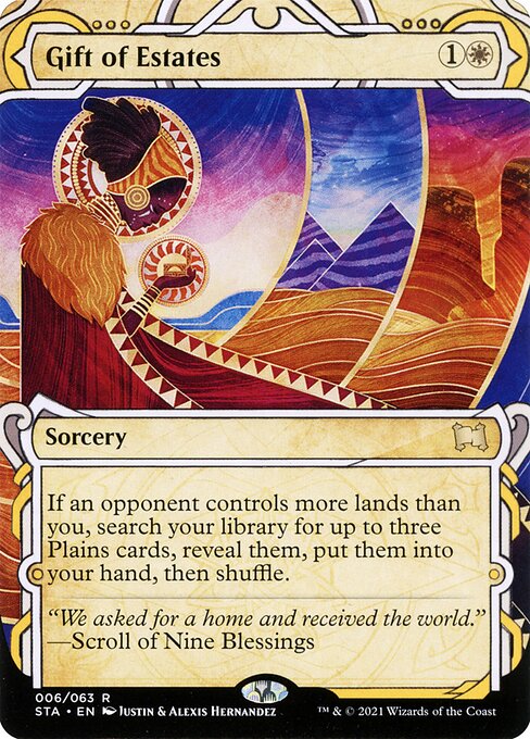 Gift of Estates | STA (Showcase) - Card Scan