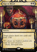 Sign in Blood | STA (Showcase) - Card Scan