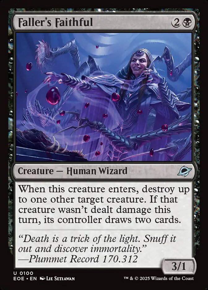 Faller's Faithful Card Scan