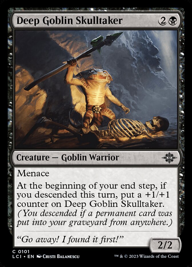 Card Scan of Deep Goblin Skulltaker | LCI