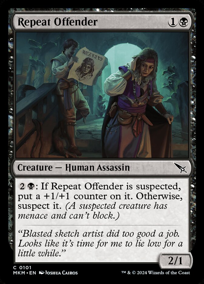 Card Scan of Repeat Offender | MKM