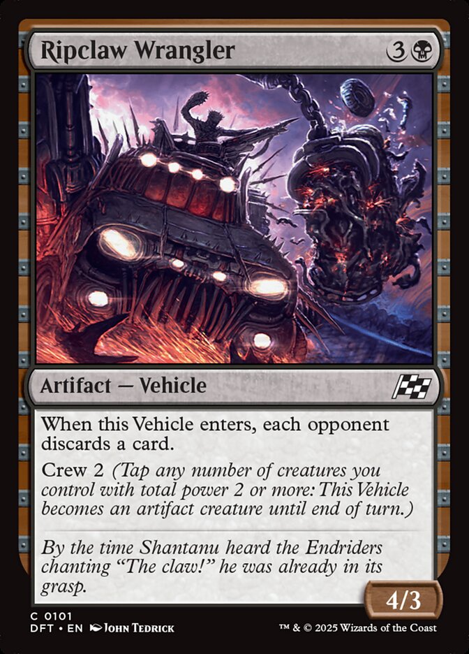 Card Scan of Ripclaw Wrangler | DFT