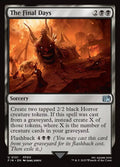 Card Scan of The Final Days | FIN