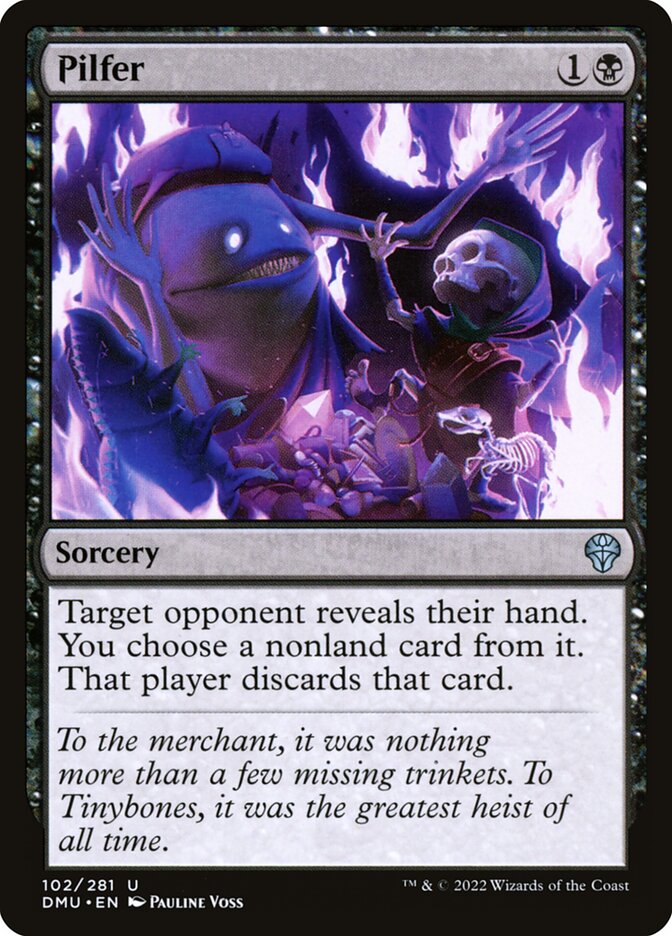 Card Scan of Pilfer | DMU