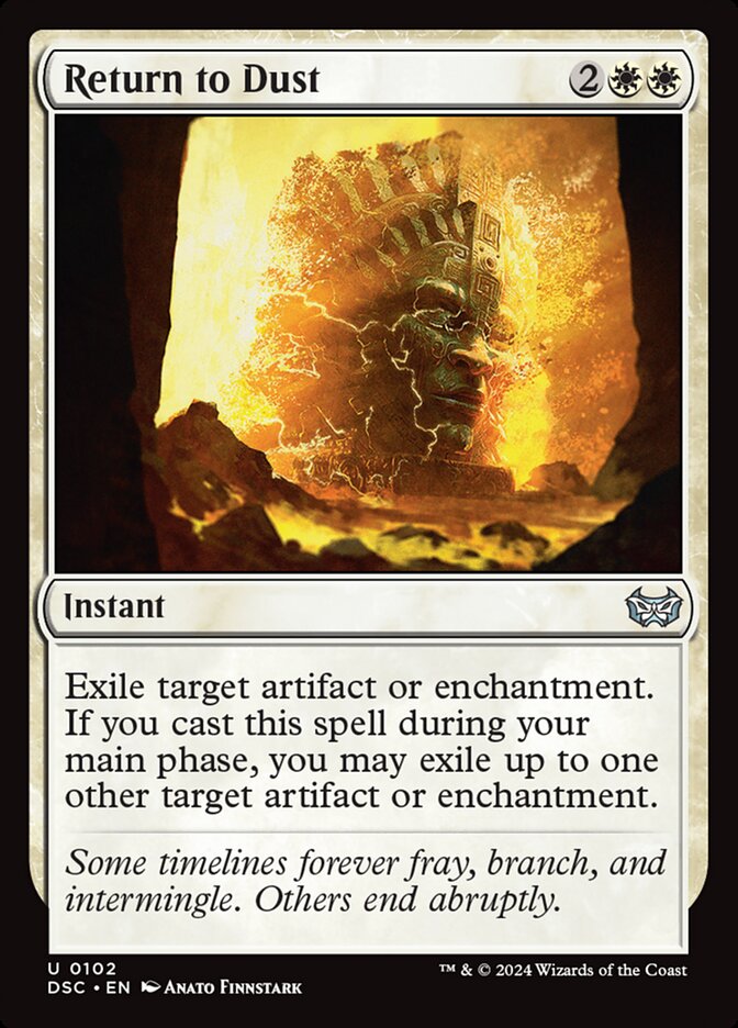 Card Scan of Return to Dust | DSC