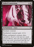 Card Scan of Failed Conversion | MOM