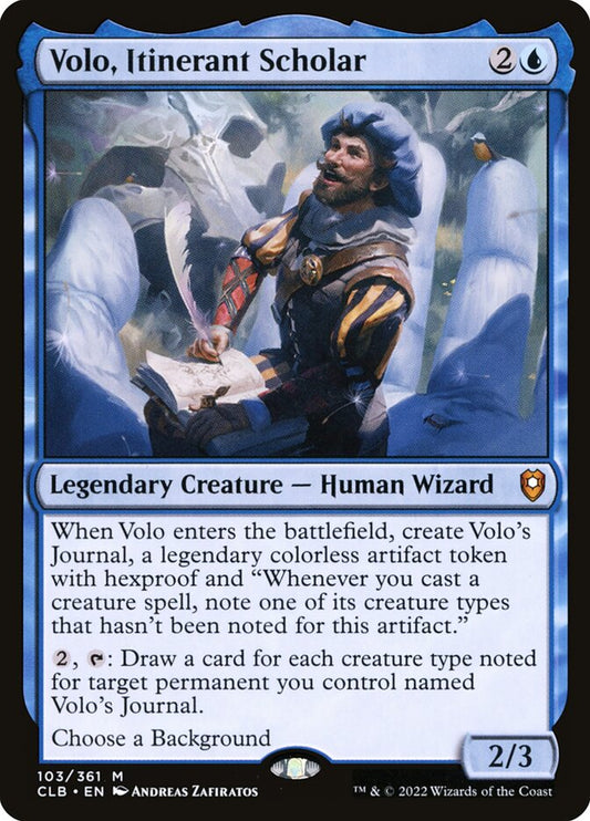 Volo, Itinerant Scholar | CLB