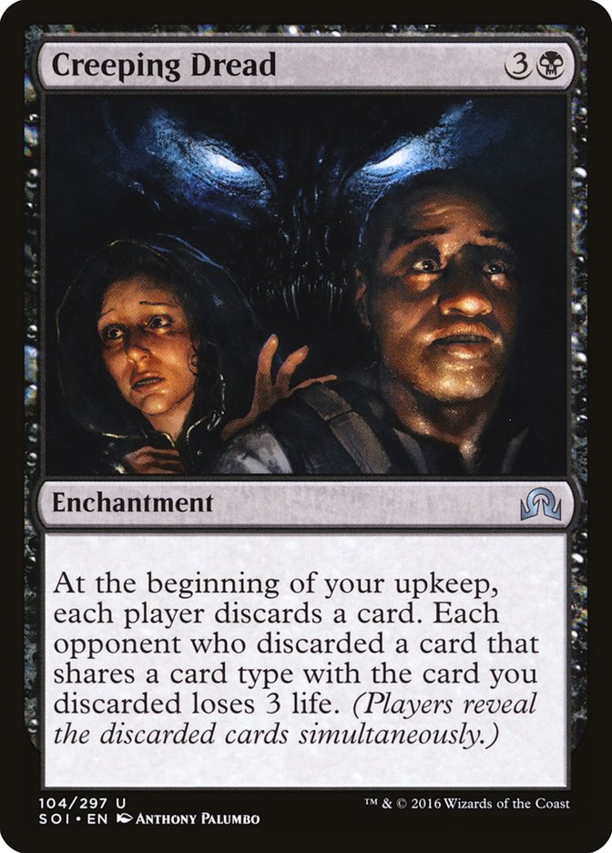 Card Scan of Creeping Dread | SOI