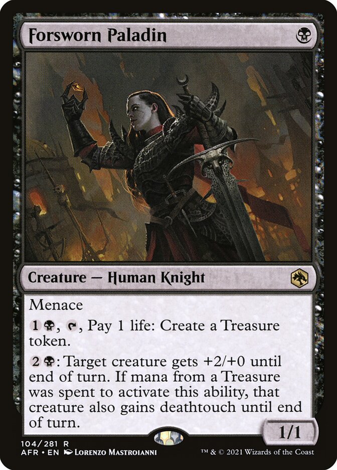 Forsworn Paladin | AFR (Foil)
