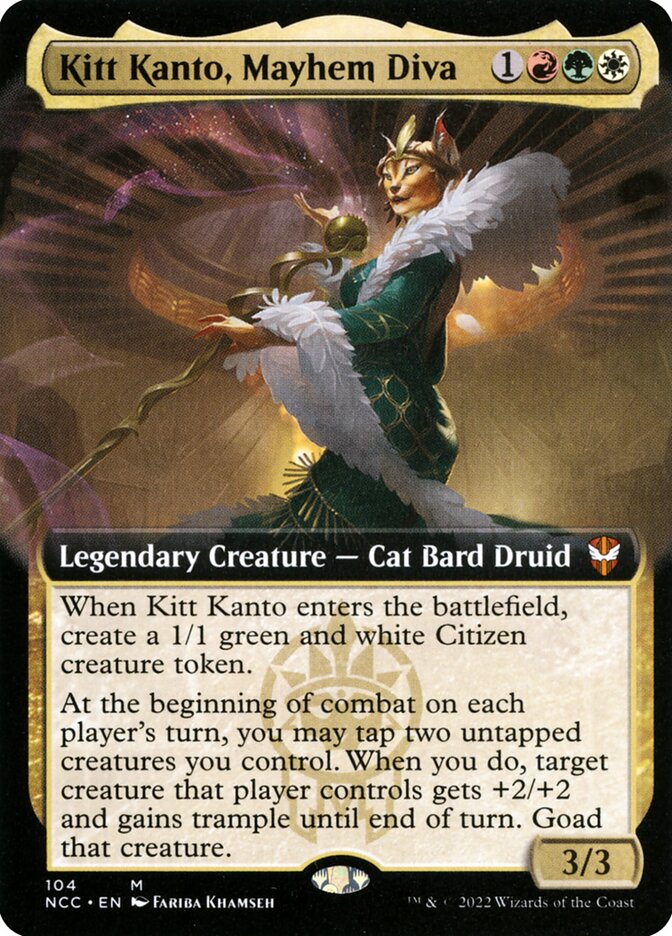 Kitt Kanto, Mayhem Diva Card Scan
