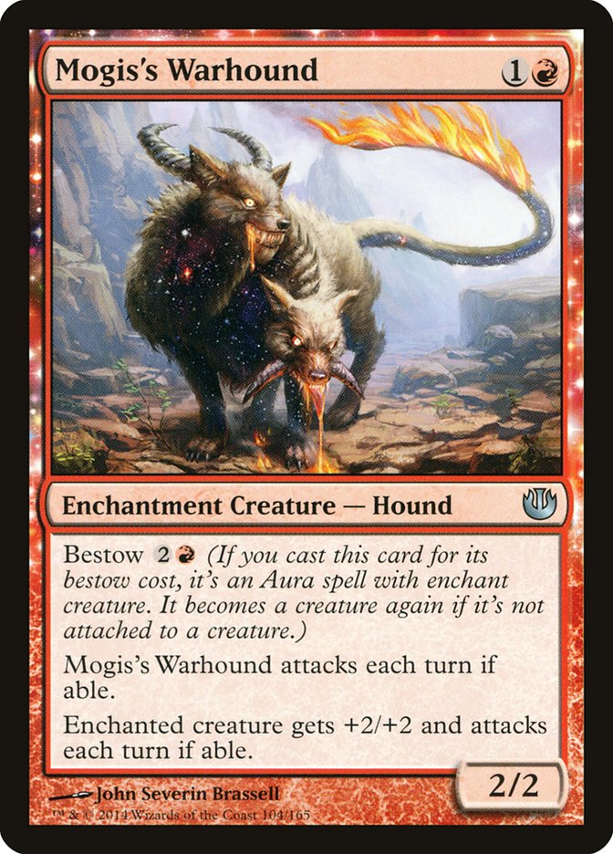 Card Scan of Mogis's Warhound | JOU