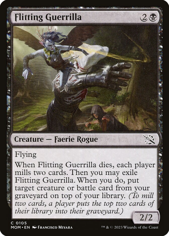 Card Scan of Flitting Guerrilla | MOM