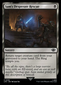 Card Scan of Sam's Desperate Rescue | LTR