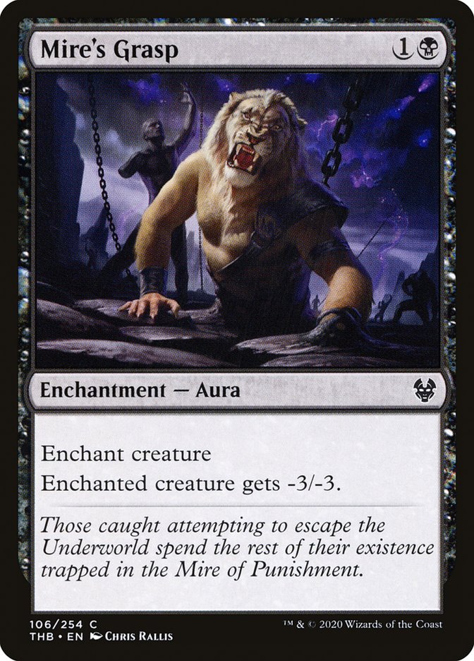 Card Scan of Mire's Grasp | THB